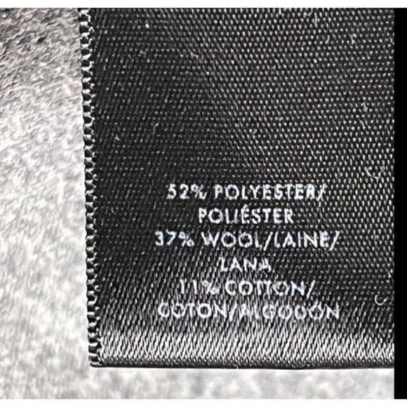 Ann Taylor The Hutton Blazer 0 Gray Wool Blend Washable One Button Tailored - Picture 6 of 8